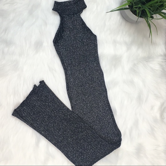 Mock Neck Rib-knit Bodycon Dress